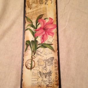 Altered Art Lily