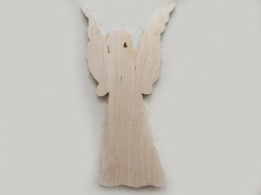 Angel Wood with Fabric