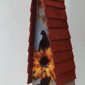 Sunflowers & Blackbirds House