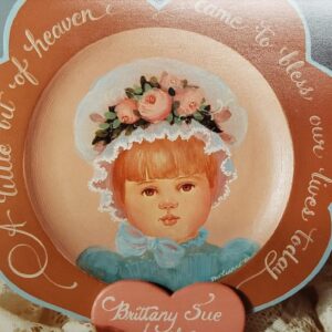 Brittany's Birth Plate