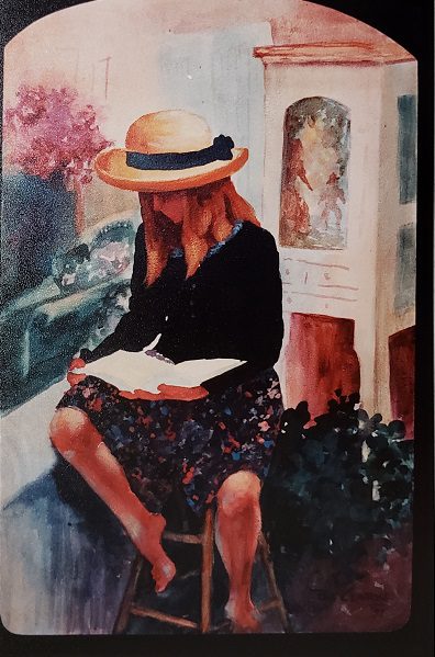 Girl Reading Book