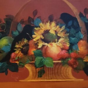 Sunflowers & Blackbirds