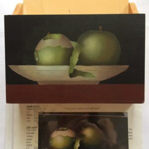 Apples in Bowl (unfinished kit)