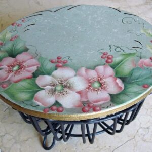 Roses with Berries Basket