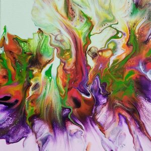 Colorful Dutch Pour
