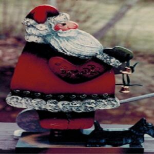 Santa Walking Scotty